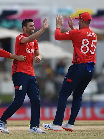Mark Wood hits Oman with double-wicket over | #ENGvOMA | T20WC 2024