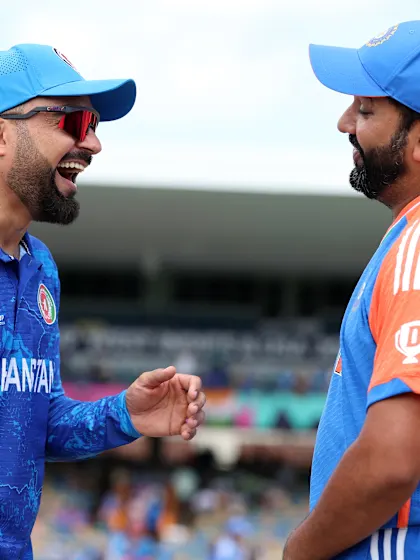 Logo of The toss and selections decisions confirmed | AFG v IND | T20WC 2024
