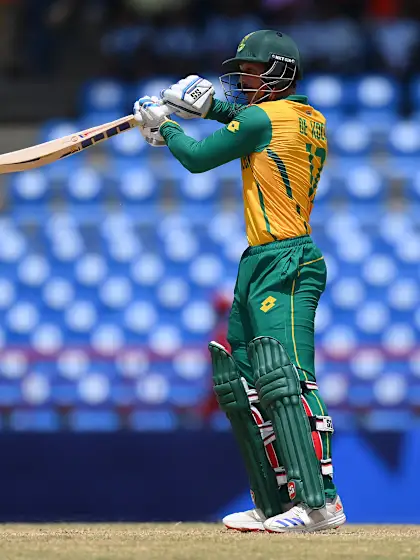 Quinton de Kock slams Jofra Archer for hat-trick of boundaries | ENG v SA | T20WC 2024