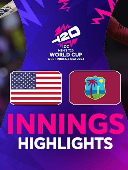 Chase, Russell lead charge as West Indies bowl out USA | Innings Highlights | T20WC 2024