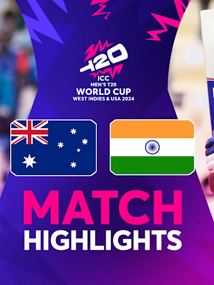 Rohit Sharma stars as India confirm semi-final spot | Match Highlights | AUS v IND | T20WC 2024