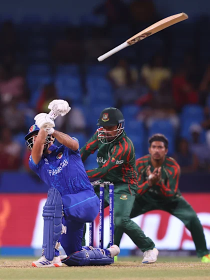 Ibrahim Zadran's bat takes off | T20WC 2024