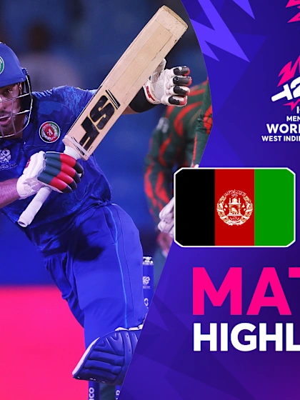 Spirited Afghanistan enter T20 World Cup semi-finals | Match Highlights | T20WC 2024