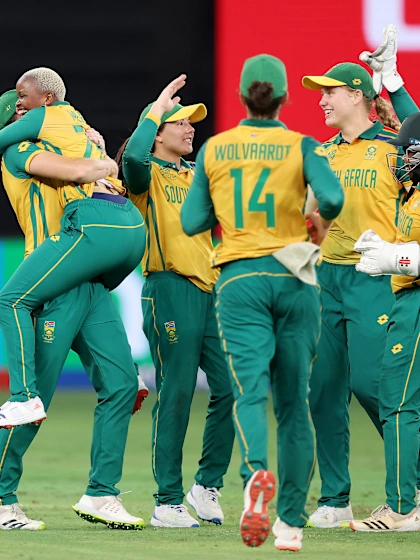 South Africa end Australia’s reign with stunning semi-final win
