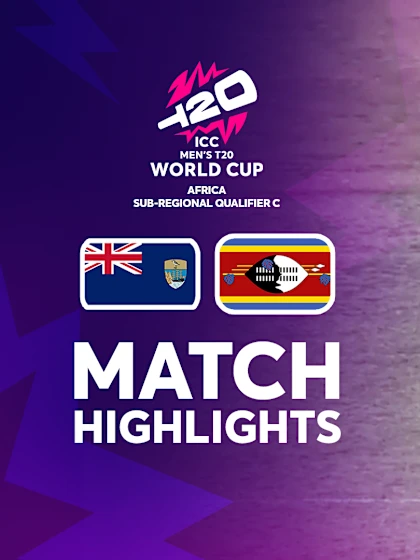 Saint Helena v Eswatini | Match Highlights | T20WC Africa Qualifier C 2024