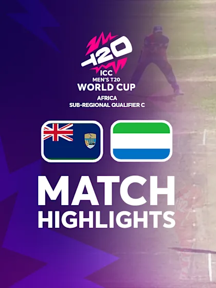 Saint Helena v Sierre Leona | Match Highlights | T20WC Africa Qualifier C 2024