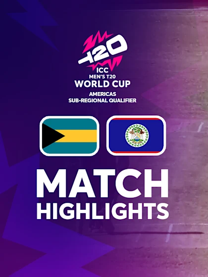 Bahamas v Belize | Match Highlights | T20 WC Sub Regional Americas Qualifier