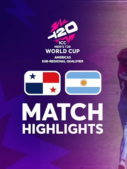 Panama v Argentina| Match Highlights | T20 WC Sub Regional Americas Qualifier