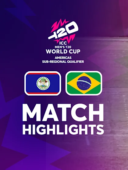 Belize v Brazil | Match Highlights | T20 WC Sub Regional Americas Qualifier
