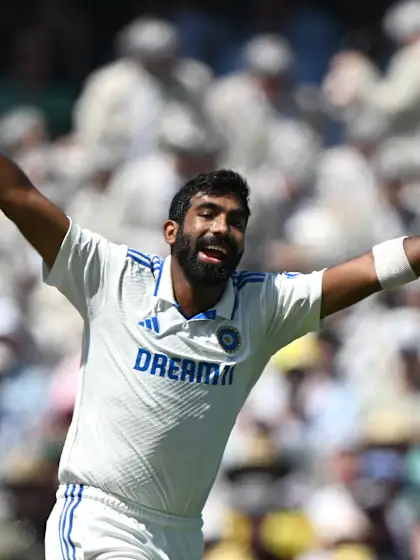 Logo of Ponting on Bumrah: "Probably the best series of fast bowling I've ever seen"