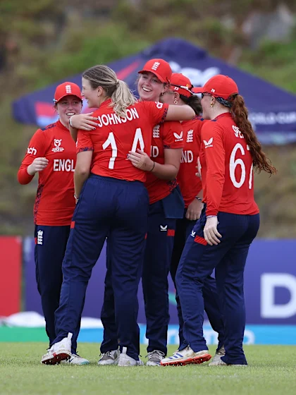 Phoebe Brett with an absolute belter | U19WC 2025