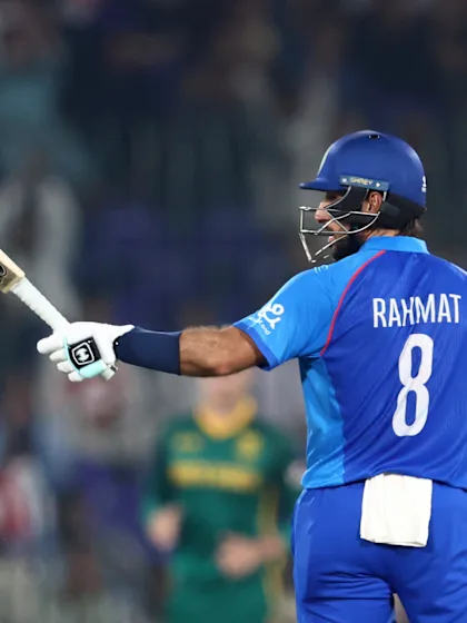 Logo of Rahmat Shah's gritty knock | AFG v SA | Champions Trophy 2025