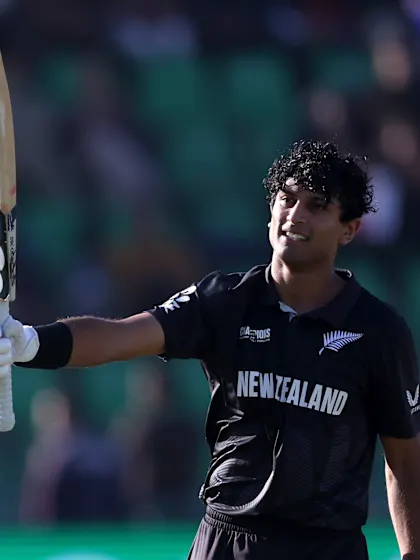 Rachin Ravindra reaches his century | SA v NZ | Champions Trophy 2025