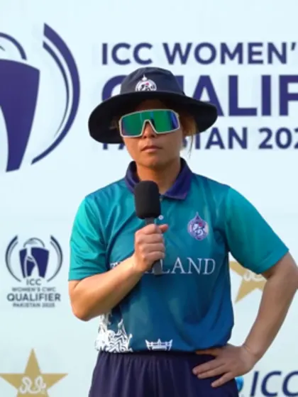 Naruemol Chaiwai Post-Match interview | WCWCQ 2025 | 15th April 2025