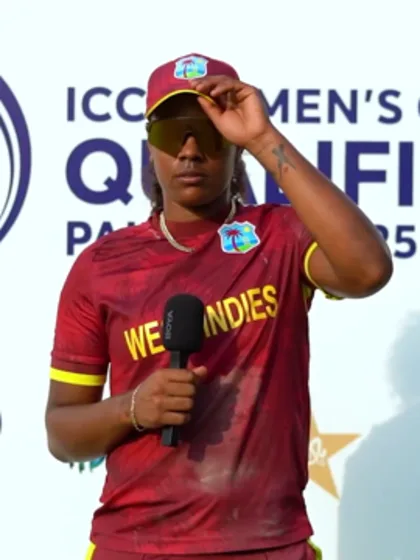 Hayley Mathews Post-Match interview | WCWCQ 2025 | 17th April 2025