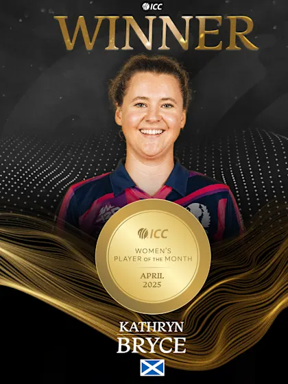 ICC Women’s Player of the Month for April 2025 revealed