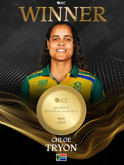 Logo of ICC Women’s Player of the Month for May 2025 revealed
