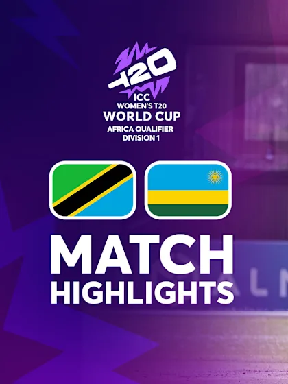 Tanzania v Rwanda | Match Highlights | ICC Women's T20 WC Africa Qualifier Division 1