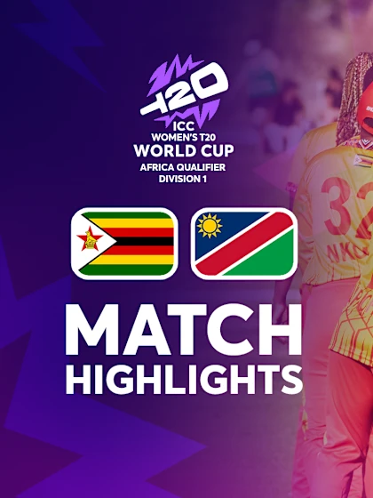 Zimbabwe v Namibia | Match Highlights | ICC Women's T20 WC Africa Qualifier Division 1