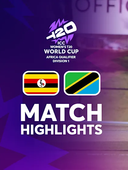 Uganda v Tanzania | Match Highlights | ICC Women's T20 WC Africa Qualifier Division 1