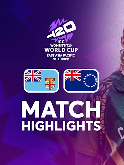 Fiji v Cook Islands | Match Highlights | ICC Women's T20 World Cup East Asia Pacific Qualifier