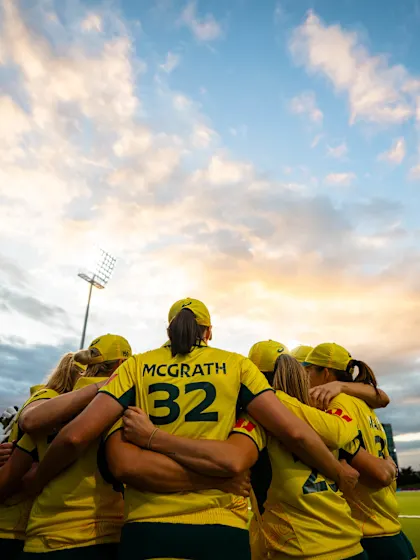 Aussies in good spirits despite CWC25 warm-up defeat