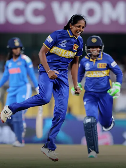 Inoka Ranaweera reflects on positives with ball | Post-match Press Conference | CWC25