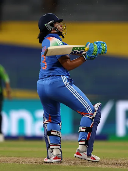 Richa Ghosh lifts India's innings with towering sixes | CWC25