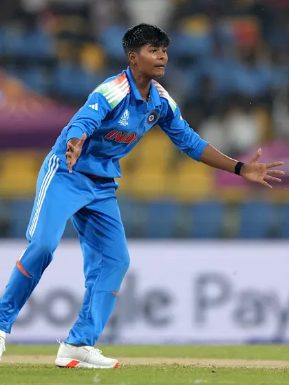 Kranti Gaud's caught and bowled wicket | CWC25