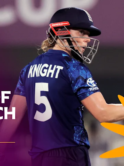 Heather Knight flourishes with a match-winning knock | Aramco POTM Highlights | CWC25