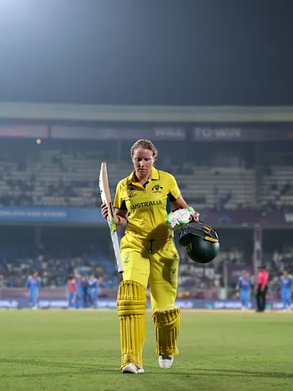 Healy's steely knock comes to an end | CWC25