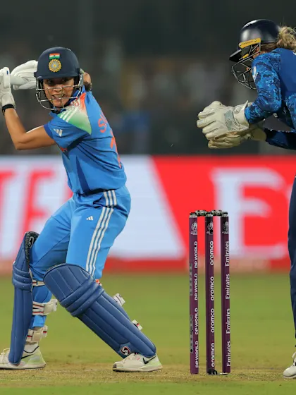 Mandhana innovative with successive boundaries | CWC25