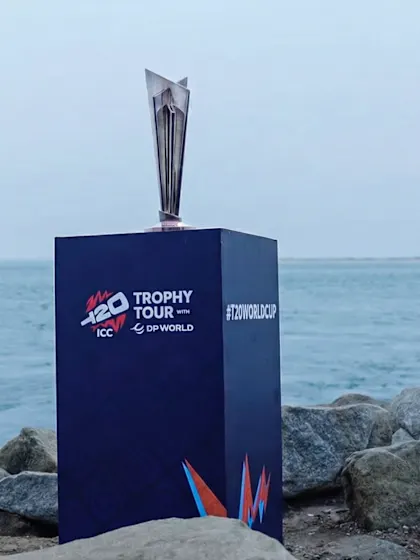 Spectacular launch for ICC Men's T20 World Cup Trophy Tour