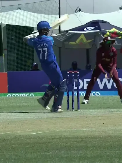 Glorious pull shot from Osman Sadat | U19 CWC 2026