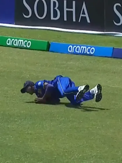 Nimsara's sharp take at fine leg | U19 CWC 2026