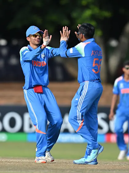 Mhatre's double-wicket over | U19 CWC 2026