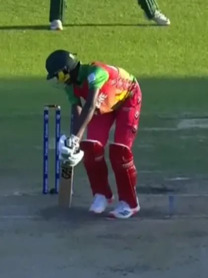 Al Fahad wraps up Zimbabwe's last wicket to seal a win | U19 CWC 2026