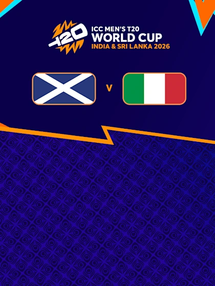 MT20: Scotland v Italy