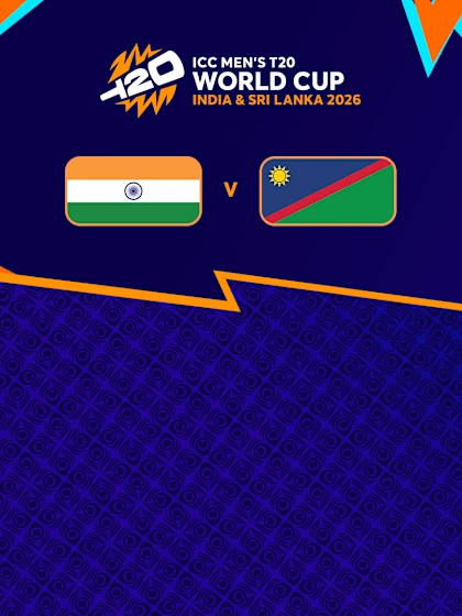 MT20: India v Namibia