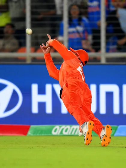 Van der Merwe exhibits excellent athleticism | T20WC 2026