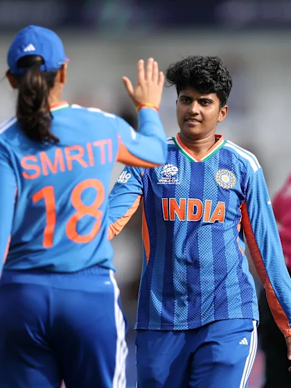 Sree Charani strengthens India's hold | Women's T20WC 2026
