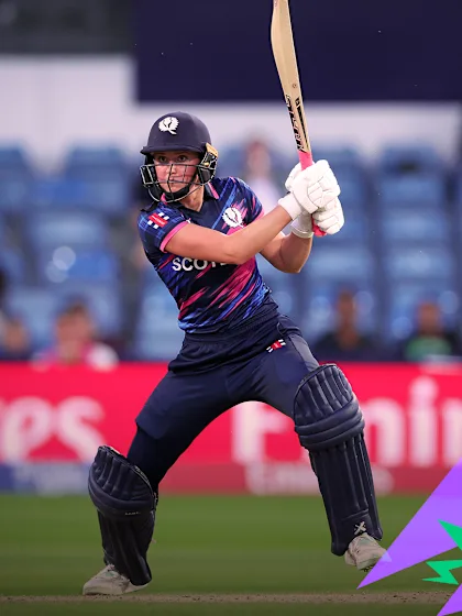 Darcey Carter scores fighting fifty for Scotland | Player Highlights | Women's T20WC 2026