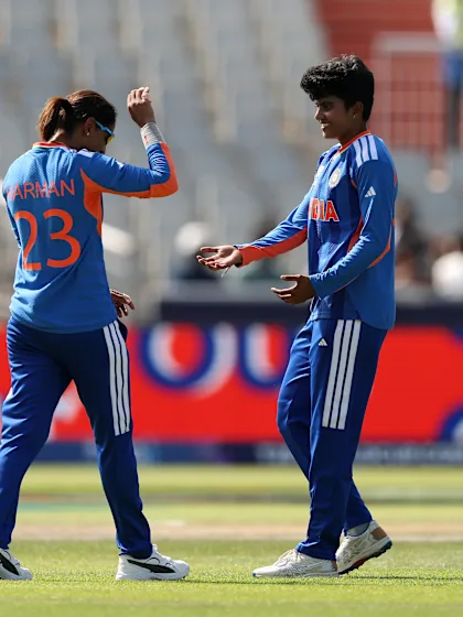 Sree Charani strikes to remove Shorna Akter  | Women's T20 World Cup 2026