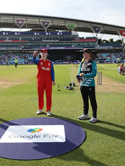 New Zealand elect to bat against England | Women's T20WC 2026