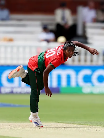 Marufa Akter lands a ripper first up | Women's T20WC 2026