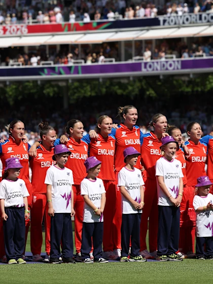 England sing their national anthem with pride | Women's T20WC 2026