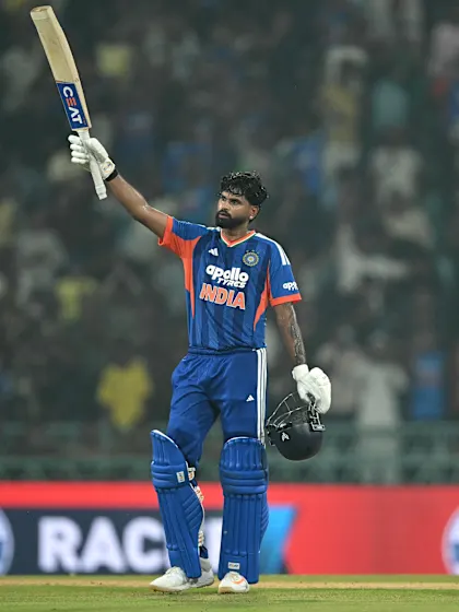Iyer’s blazing century sets up India victory