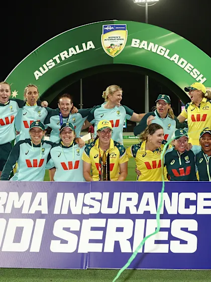 Dominant Australia complete series sweep over Bangladesh