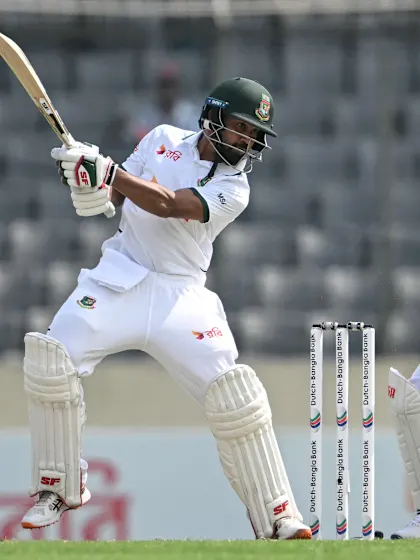 Shadman’s unbeaten knock anchors Bangladesh on day one