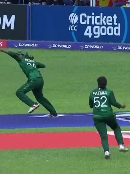 C Stubbs with a Batting vs Pakistan Women Under-19